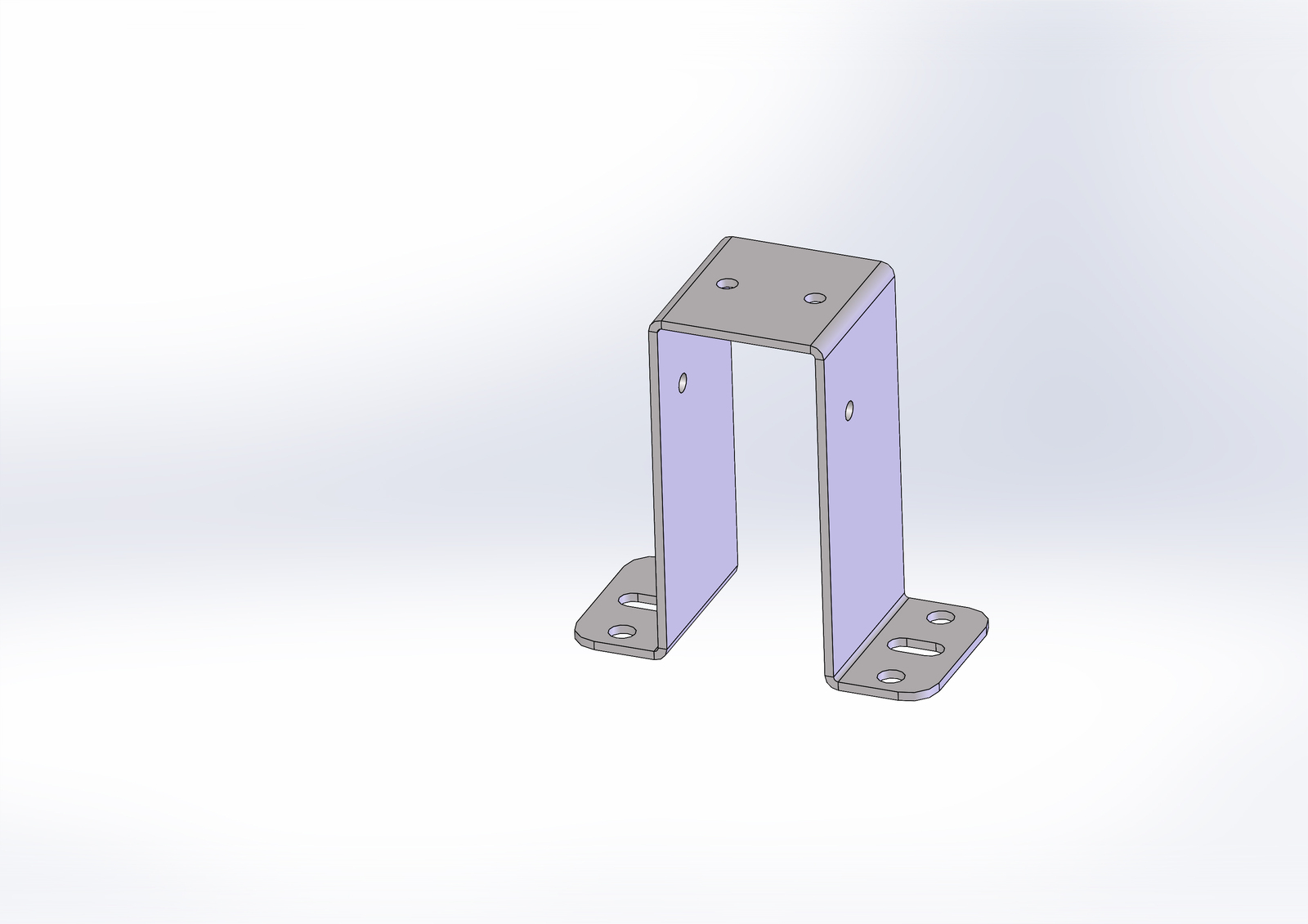 Sensor bracket 120 SST f/sensor rod static/oscillating plas
